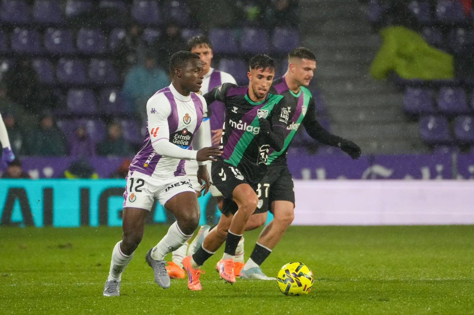 El Real Valladolid-Málaga CF, en fotos