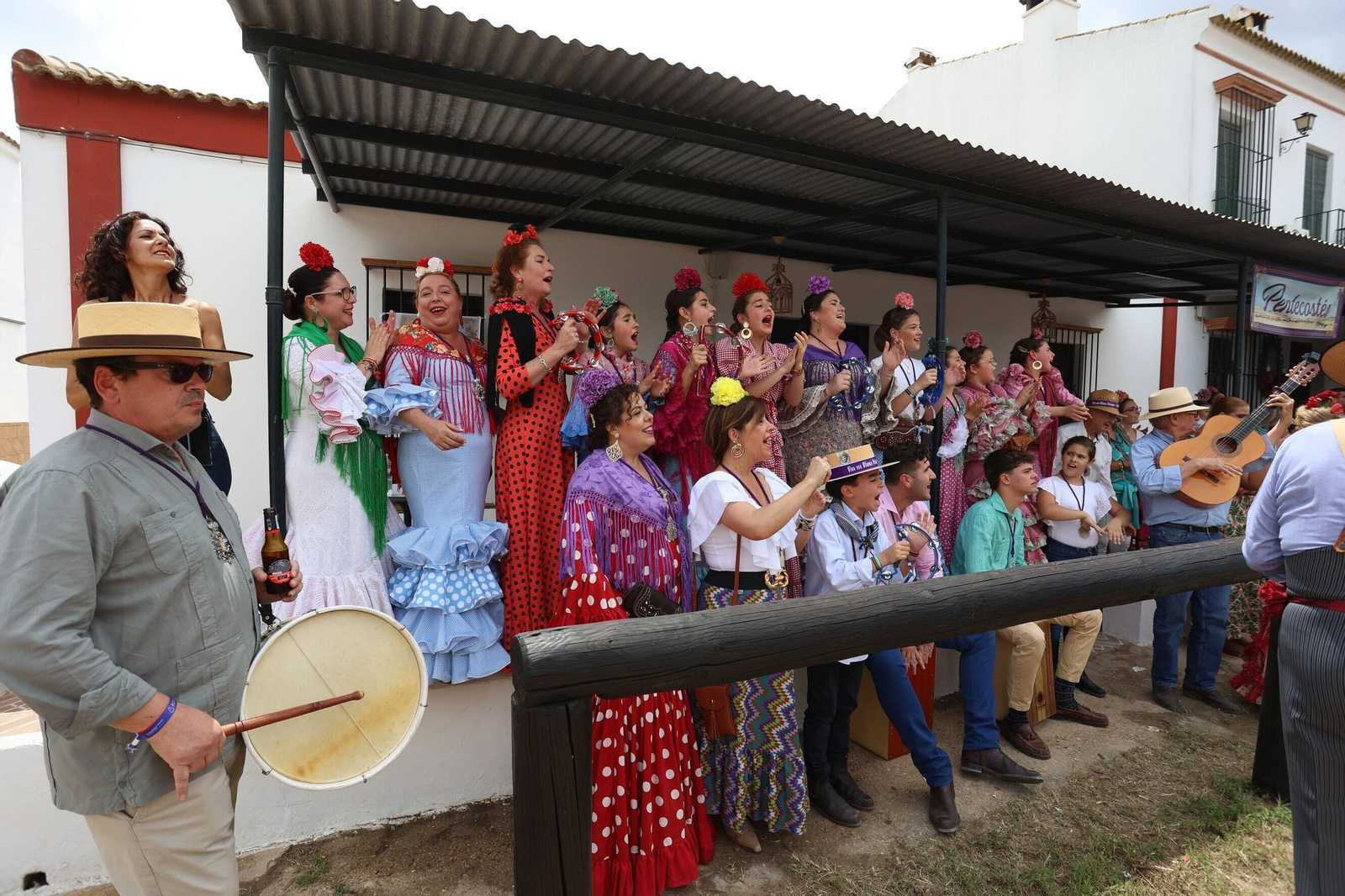 La Hermandad del Rocío de Jerez se presenta ante la Virgen