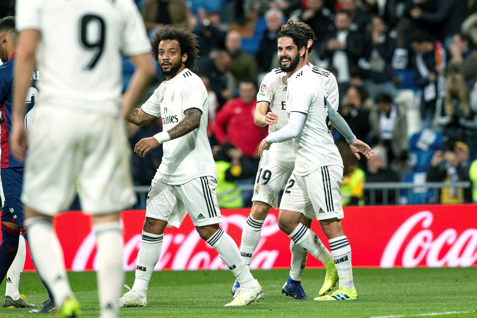 Las imágenes del Real Madrid-Huesca