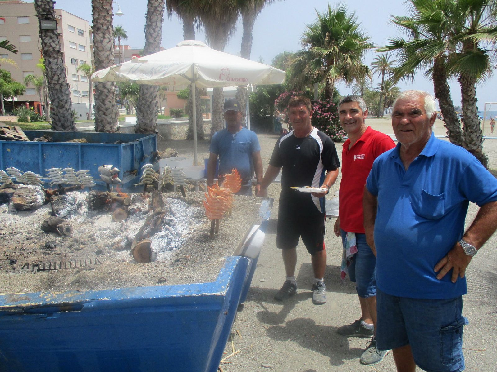 Los espetos, en peligro en Almuñécar y La Herradura