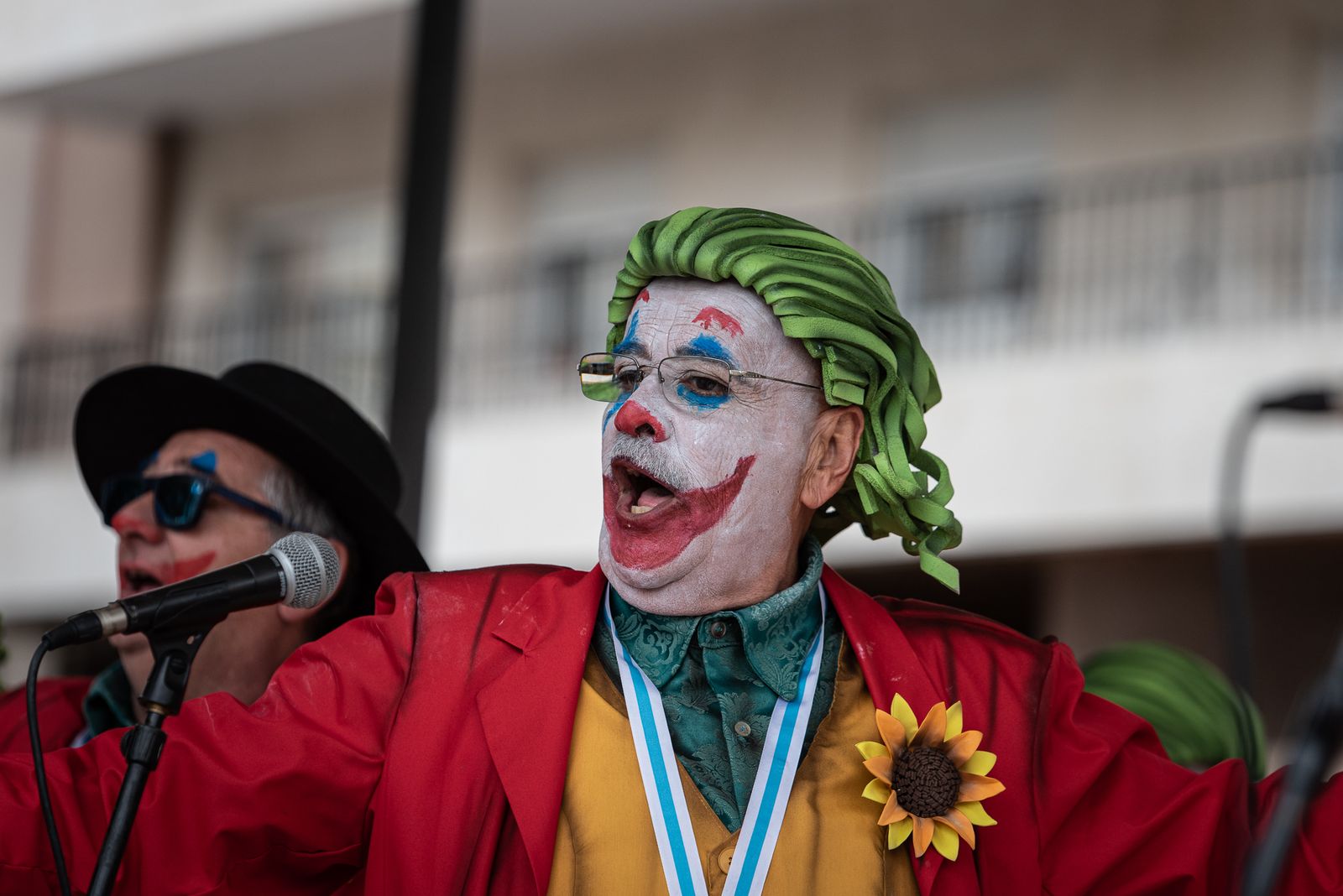 Imágenes de las actuaciones de carnaval en la Plaza de las Monjas