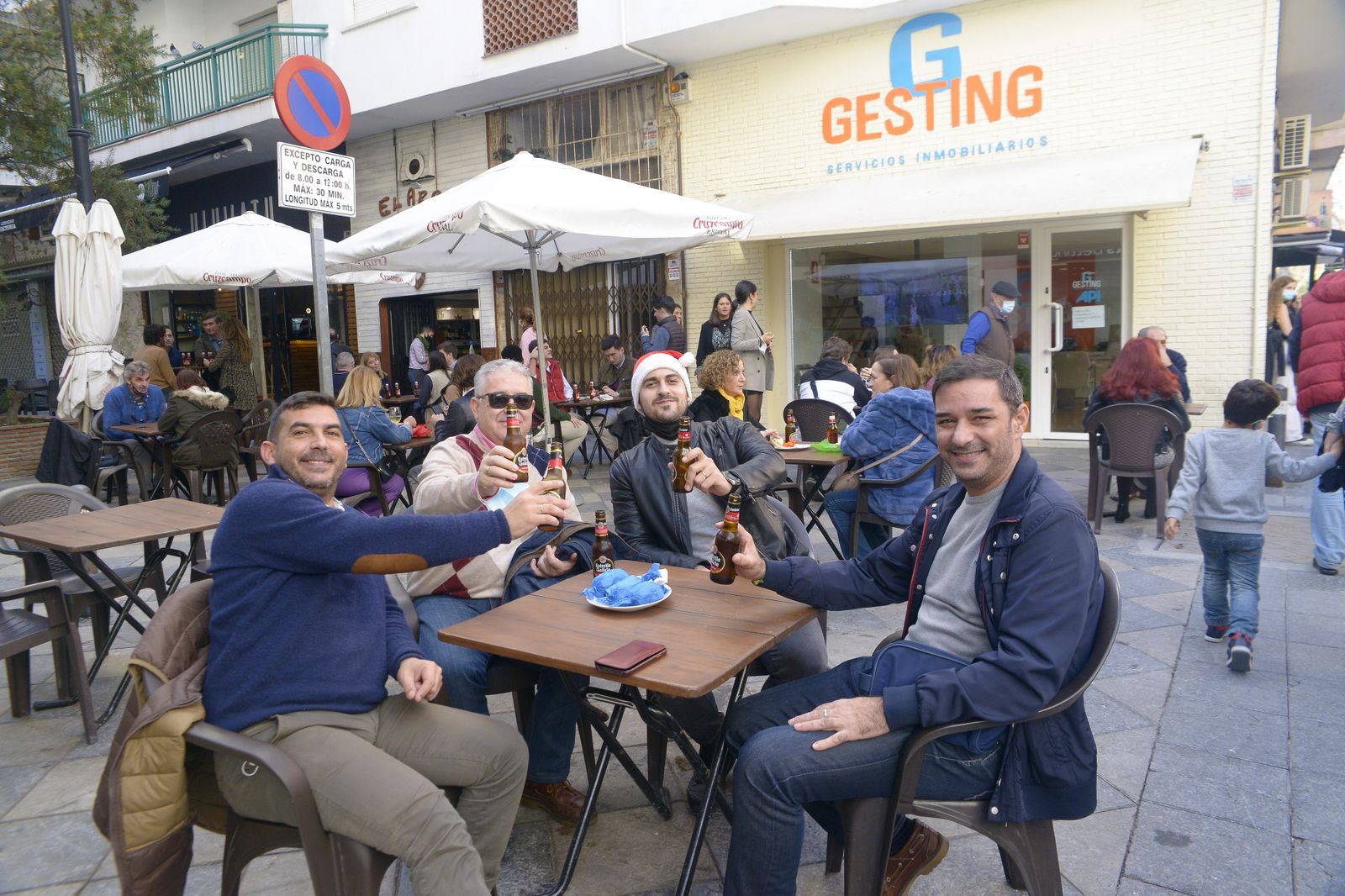 Fotos de ambiente navideño en Algeciras.
