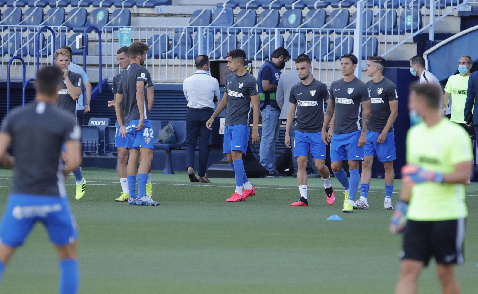 Las fotos del Málaga - Albacete