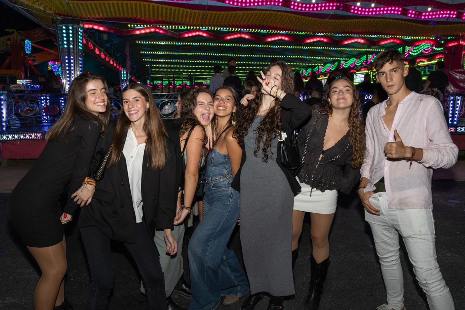 Feria de noche de San Lucas, en imágenes