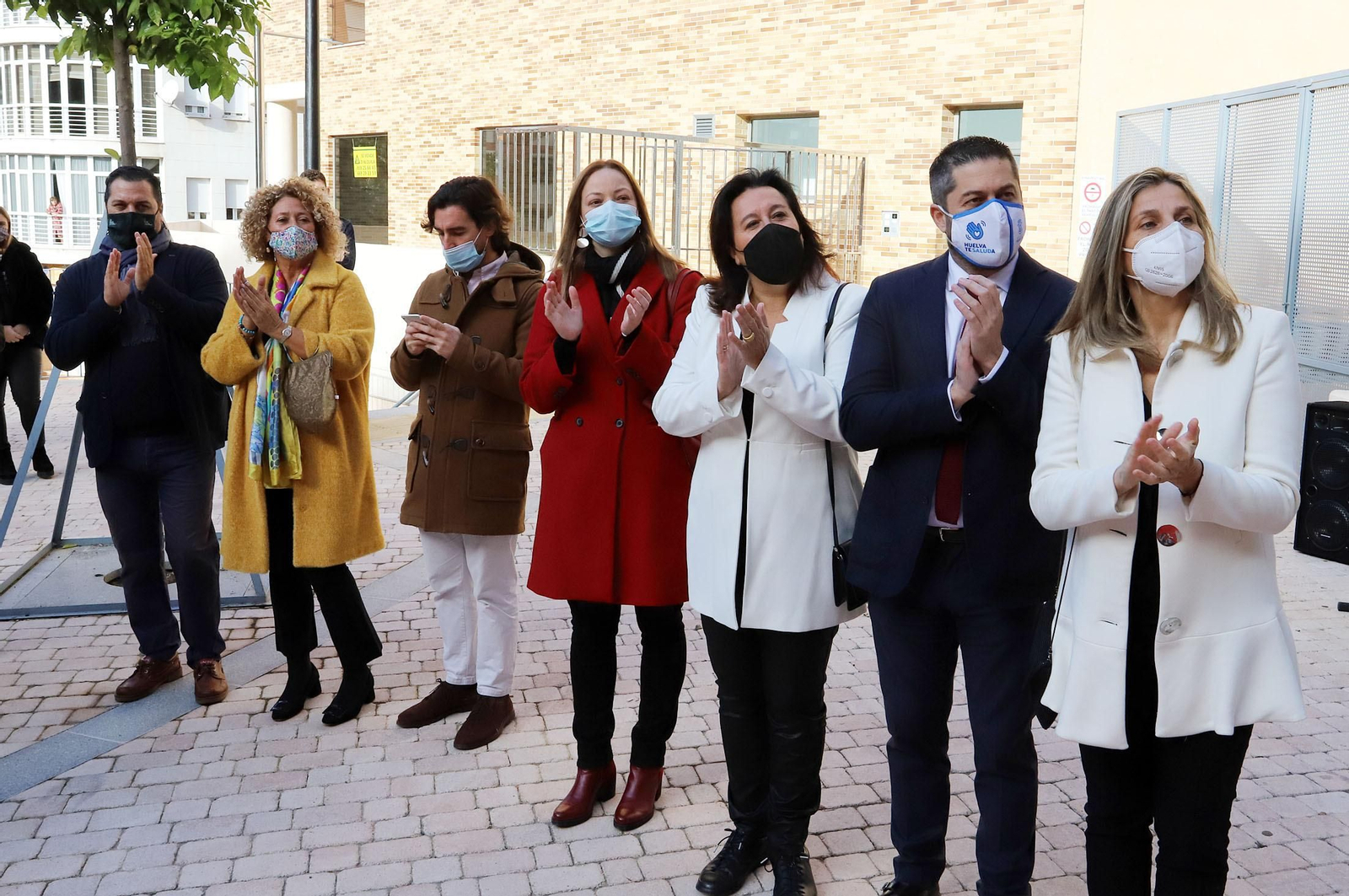 Imágenes de la inauguración de la Plaza Nuestra Señora de los Ángeles