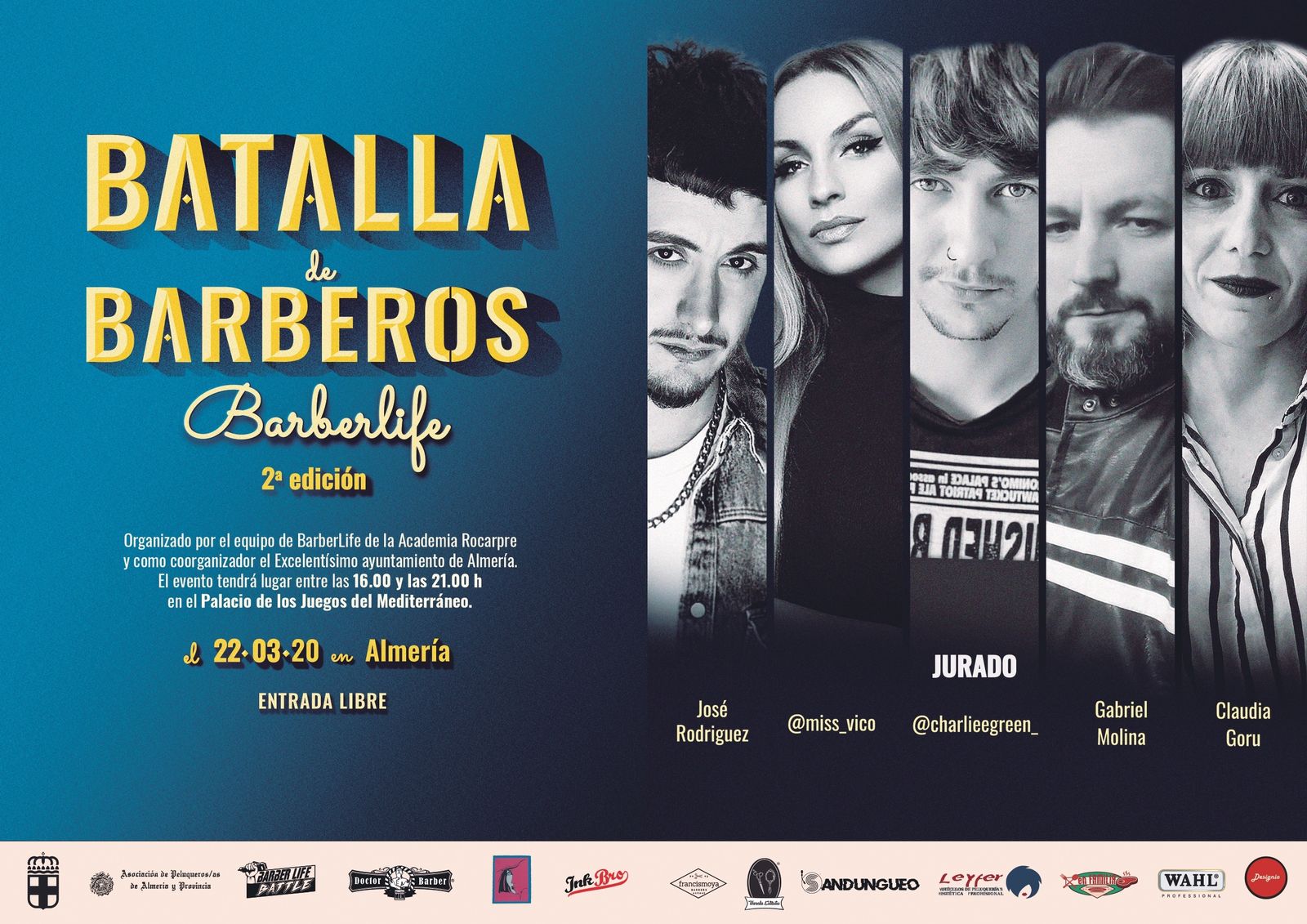 La II ‘Batalla de Barberos’ llegará al Palacio de los Juegos del Mediterráneo.