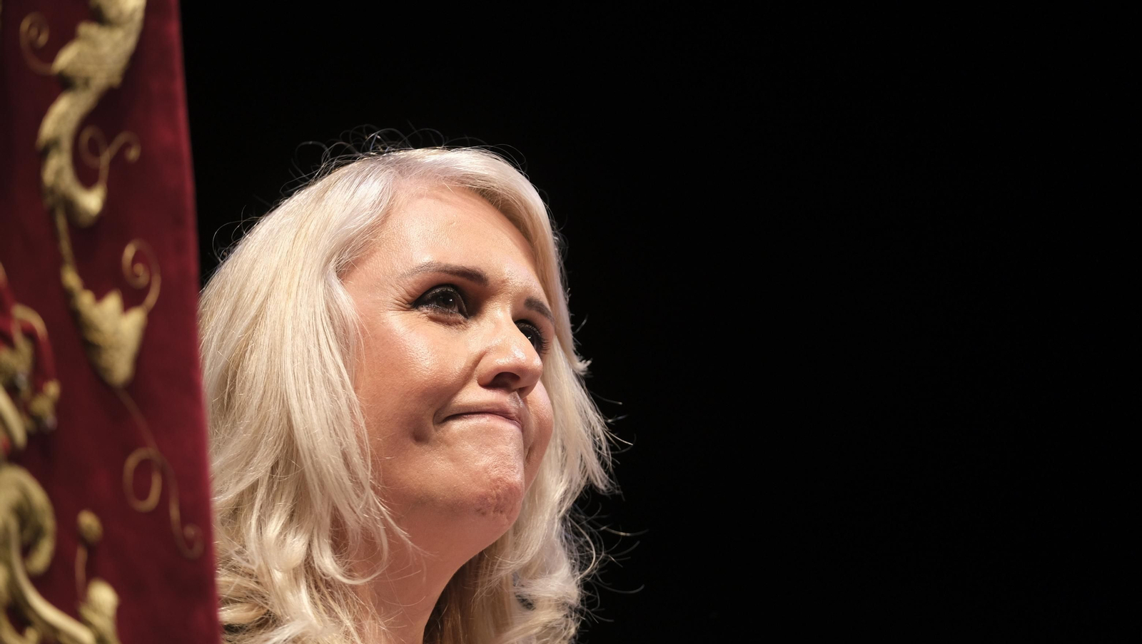 Raquel Criado pregona la Semana Santa Almería 2024, en imágenes