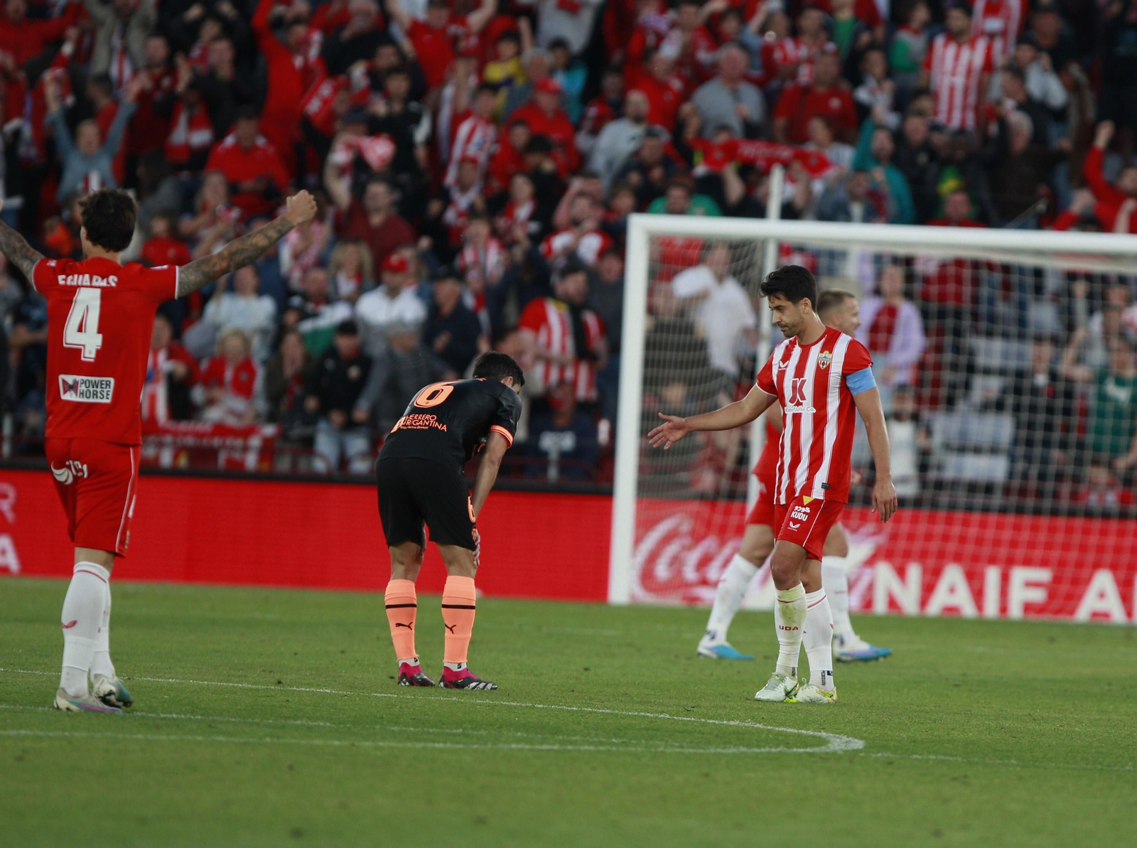 Fotogalería del partido de la Liga Santander, U.D. Almería-Valencia
