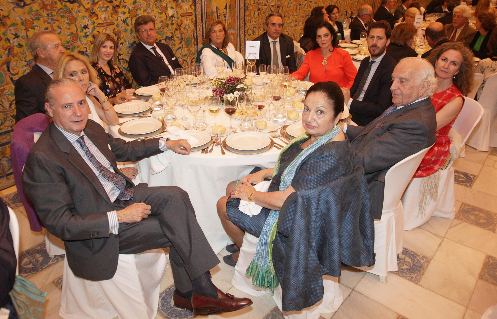 Los asistentes al VII Premio Manuel Clavero