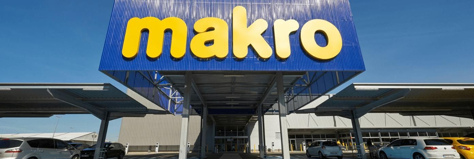 Entrada a un establecimiento de Makro.