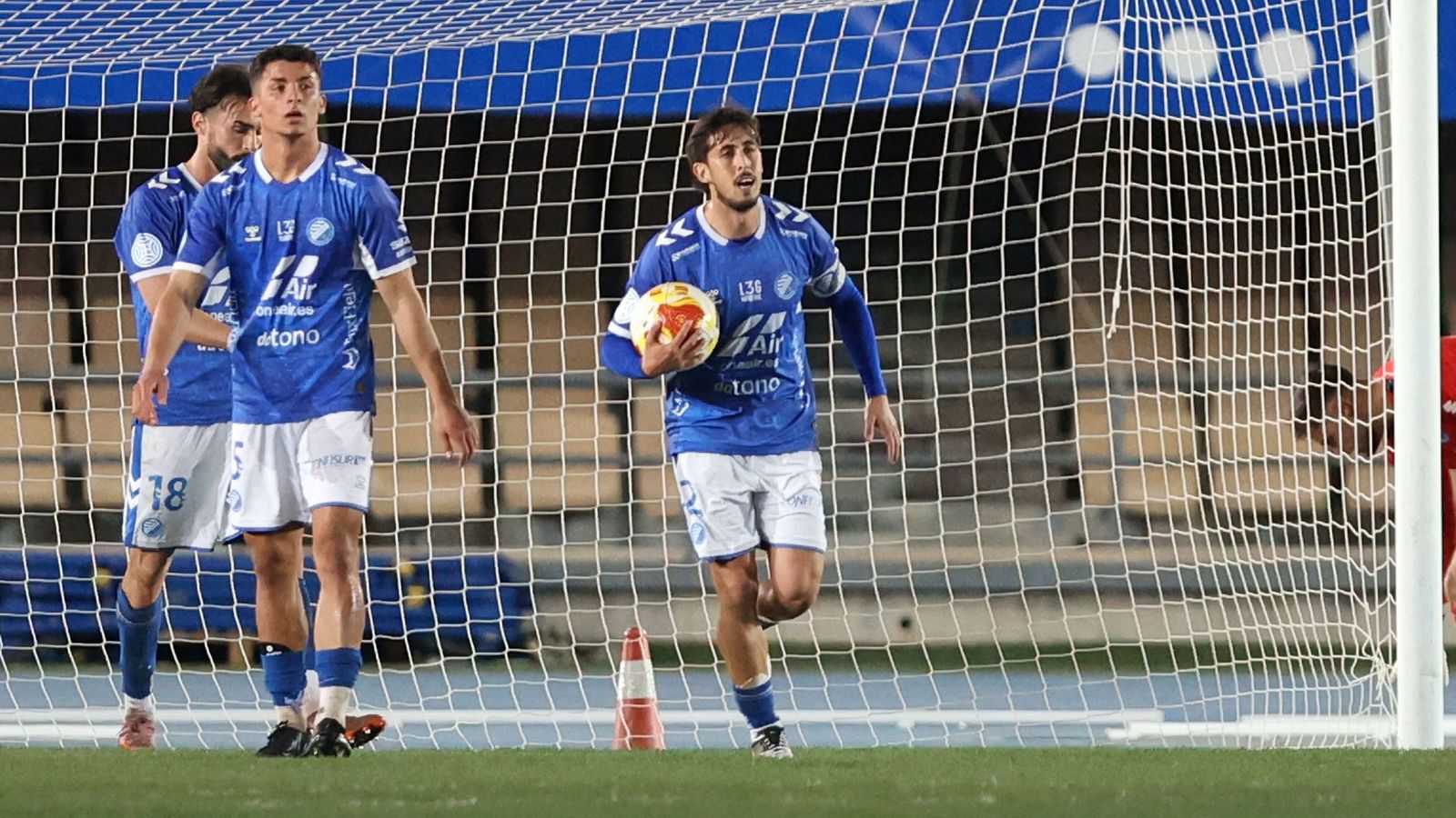 Marcelo, durante el encuentro del pasado miércoles ante el Real Jaén.