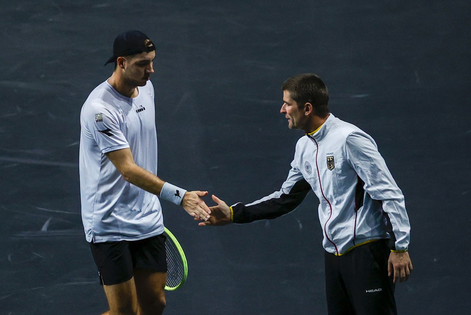 Jan Lennard Struff - Denis Shapovalov de la Copa Davis de Málaga