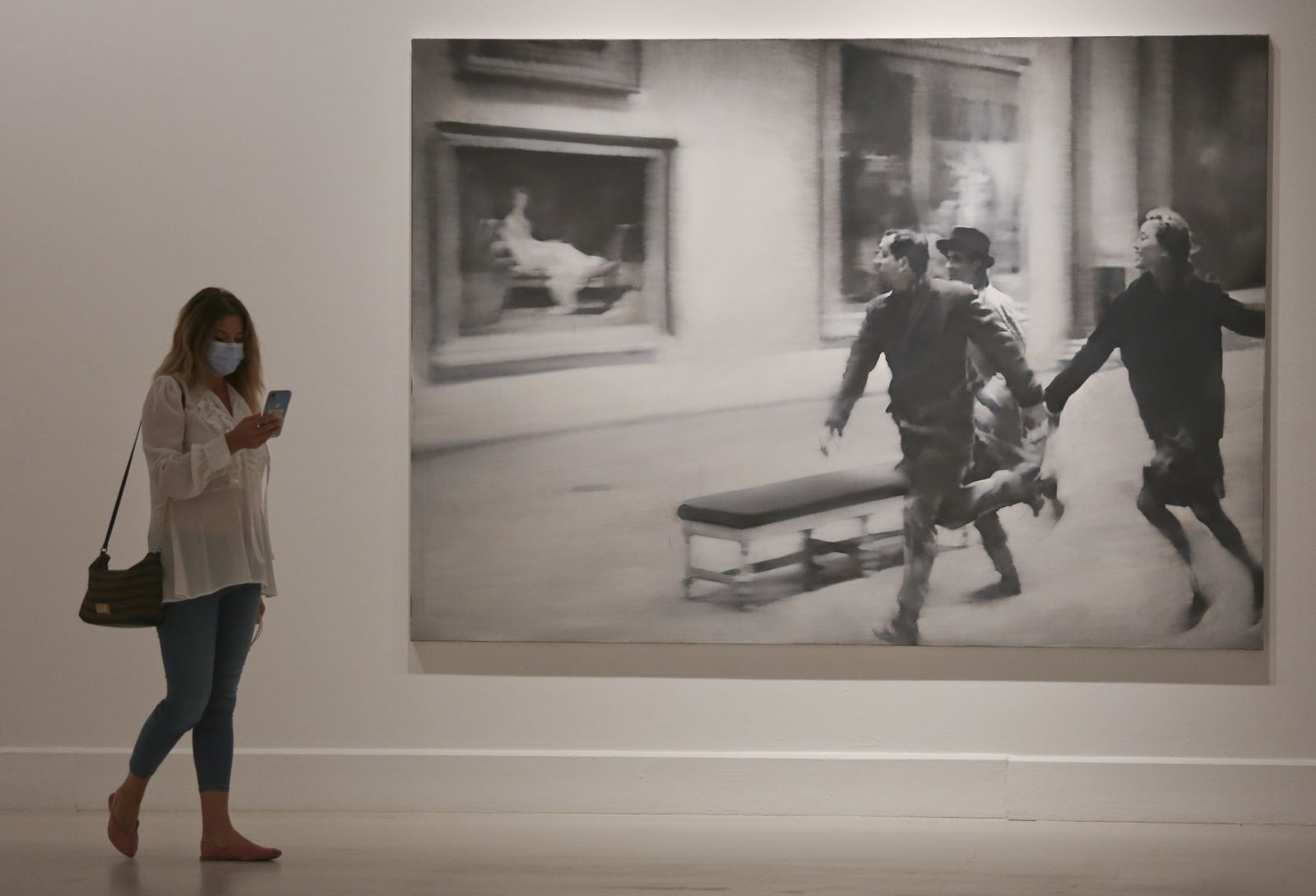 Las fotos del (tímido) reencuentro con los museos en Málaga