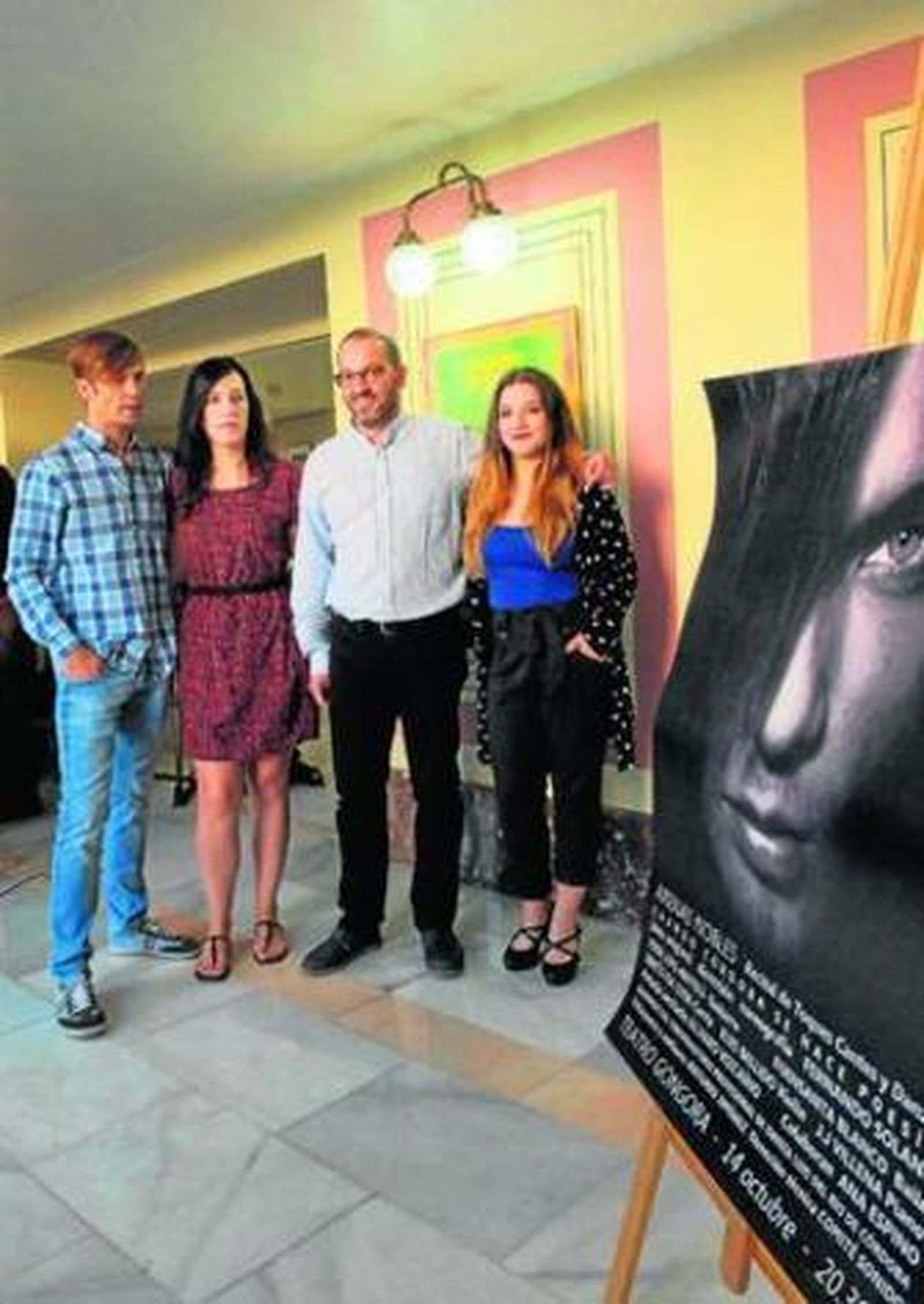 La presentación del espectáculo, ayer en el Gran Teatro.