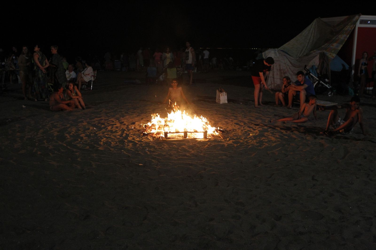 Fotogalería Noche de San Juan. El Zapillo. Almeria