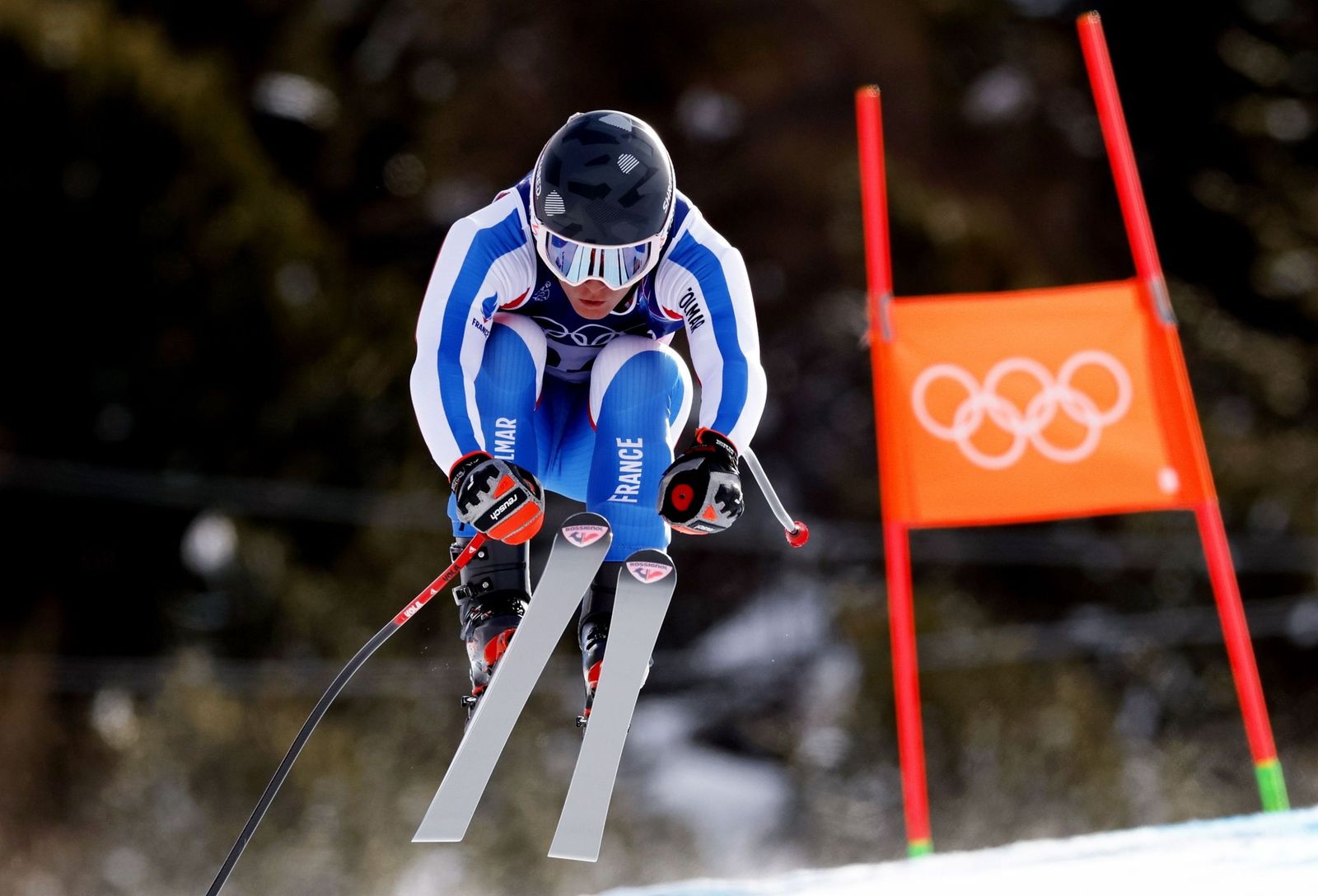 Las espectaculares fotos del descenso masculino en los Juegos Olímpicos de invierno