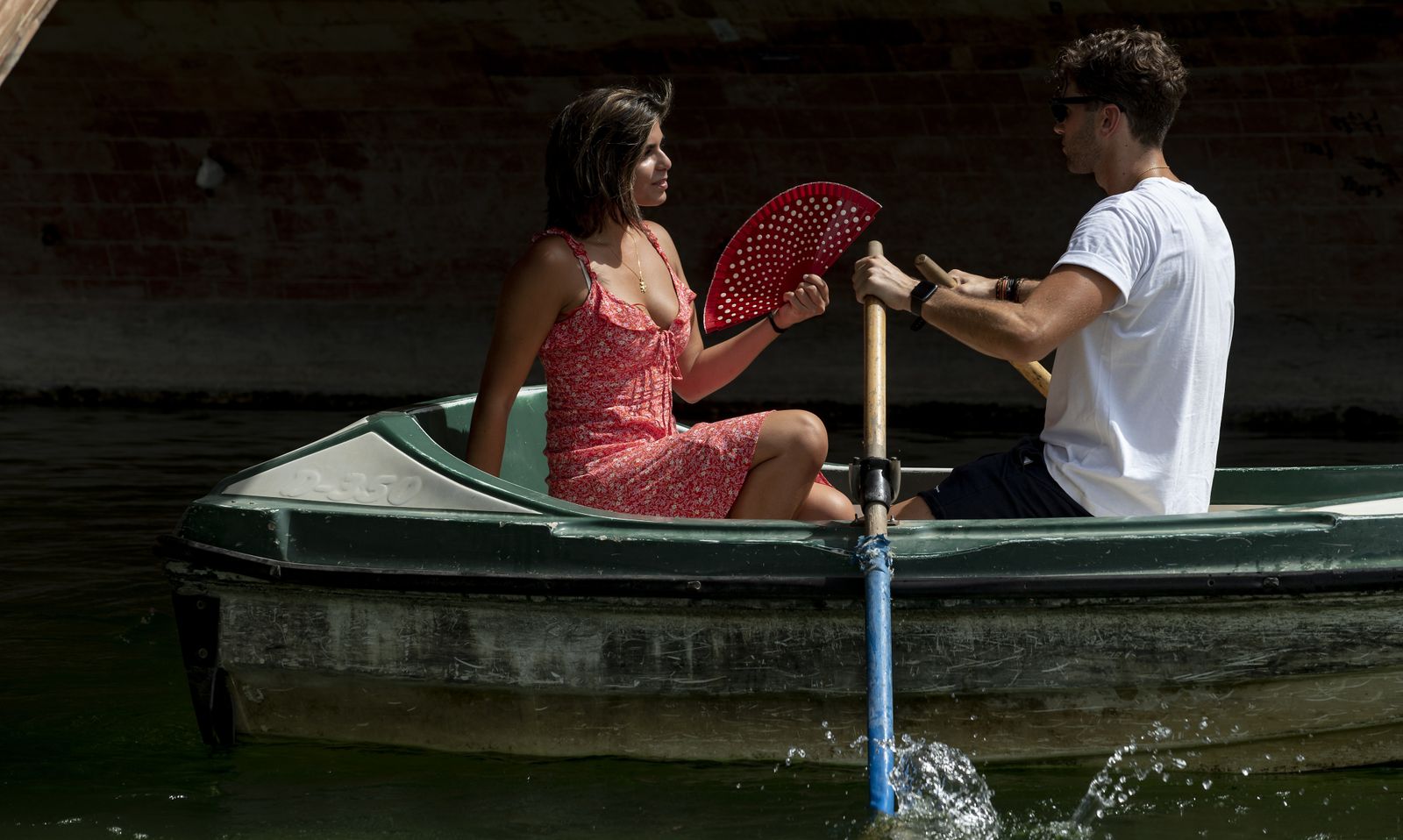 Primera jornada de calor en Sevilla