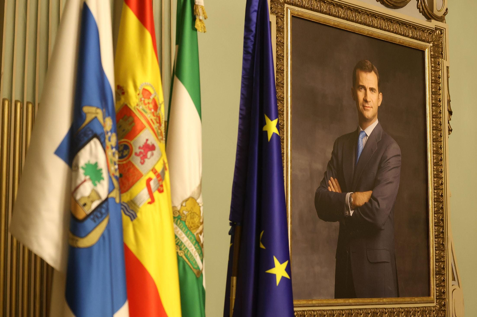Imágenes del pleno extraordinario celebrado en el Ayuntamiento de Huelva