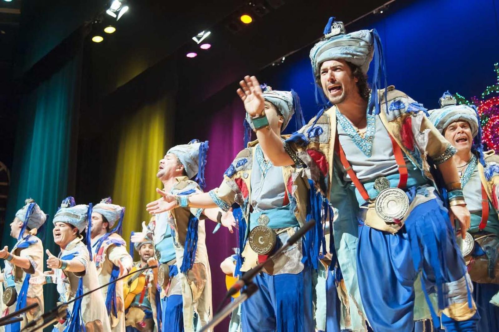 Una comparsa en el Carnaval de Torremolinos en una imagen de archivo.
