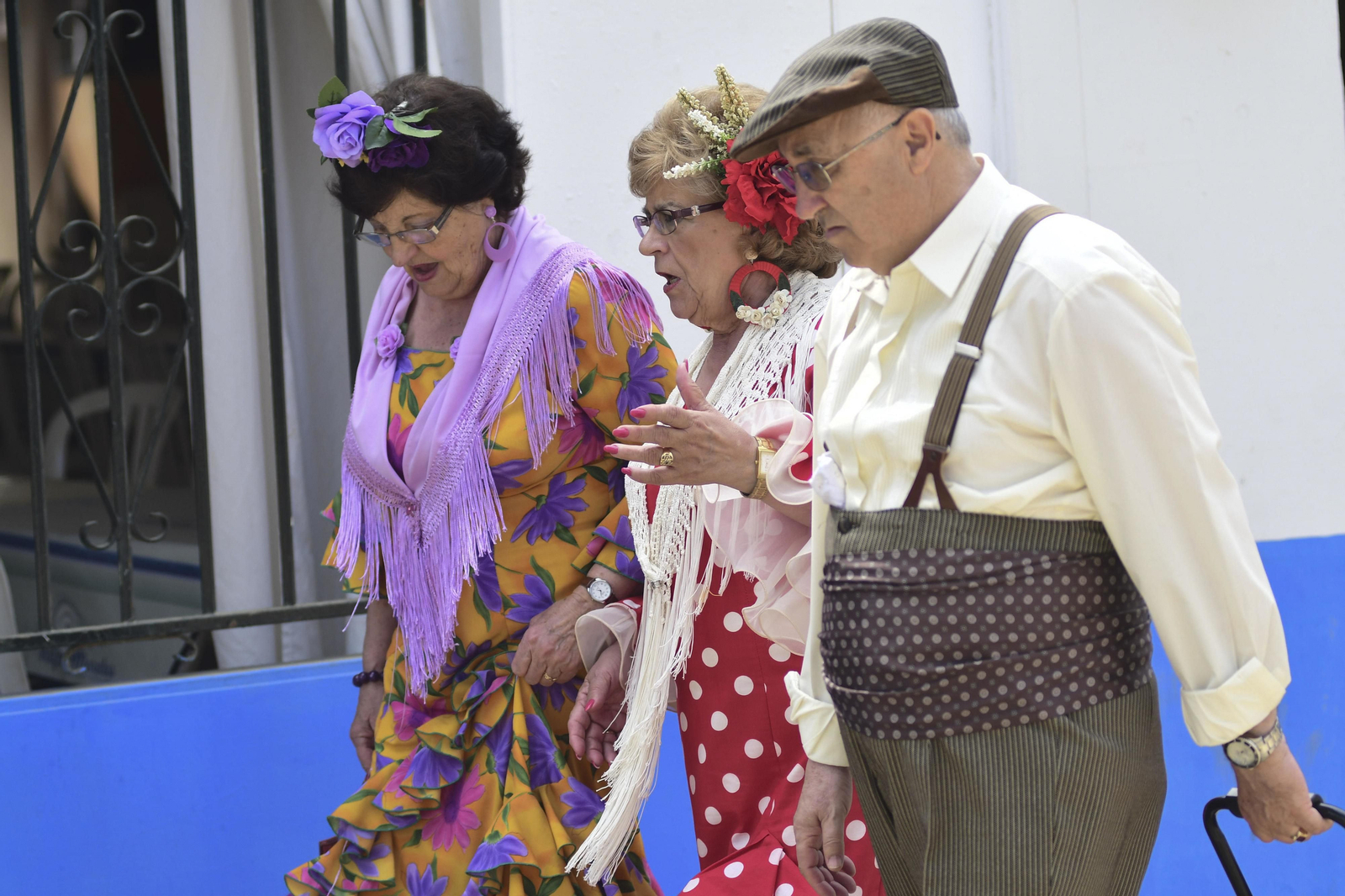 Las imágenes de lunes de Feria