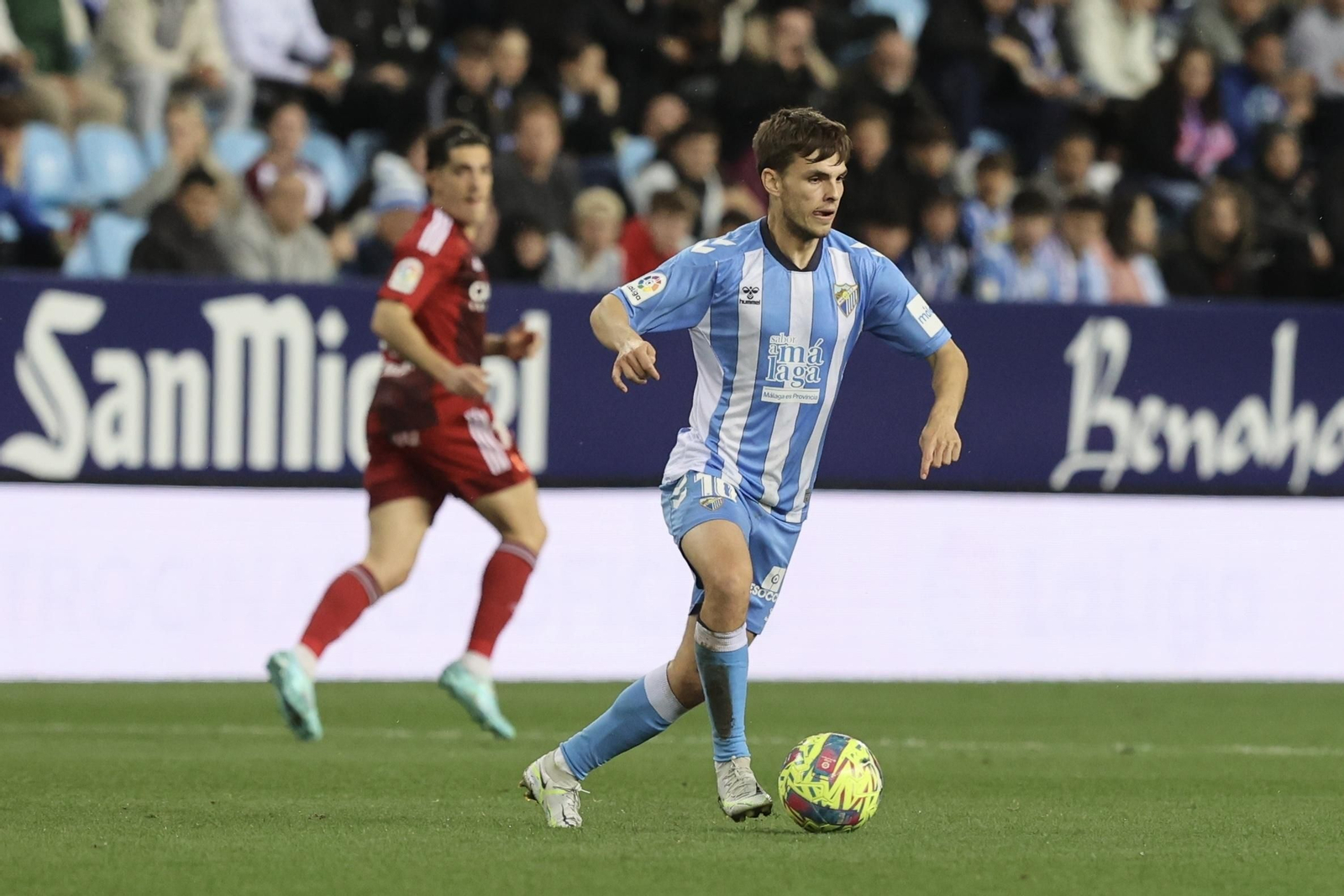 El Málaga CF-Zaragoza, en fotos