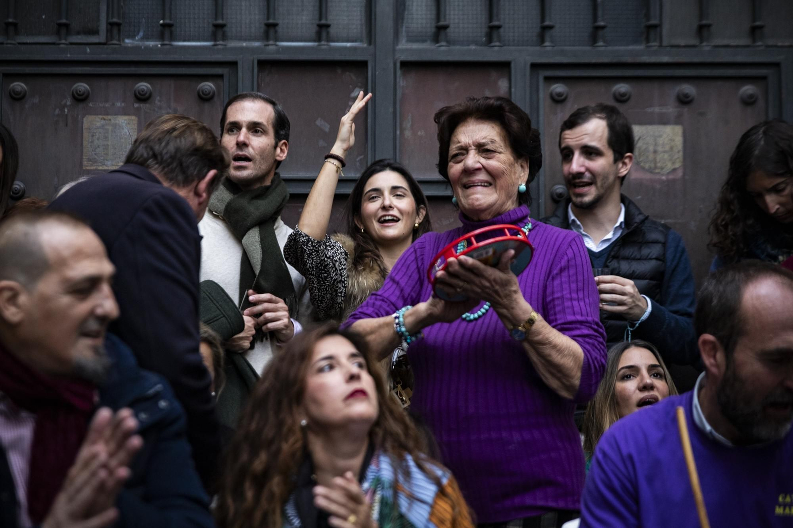 Imágenes del gran ambiente del 2º fin de semana de zambombas en Jerez