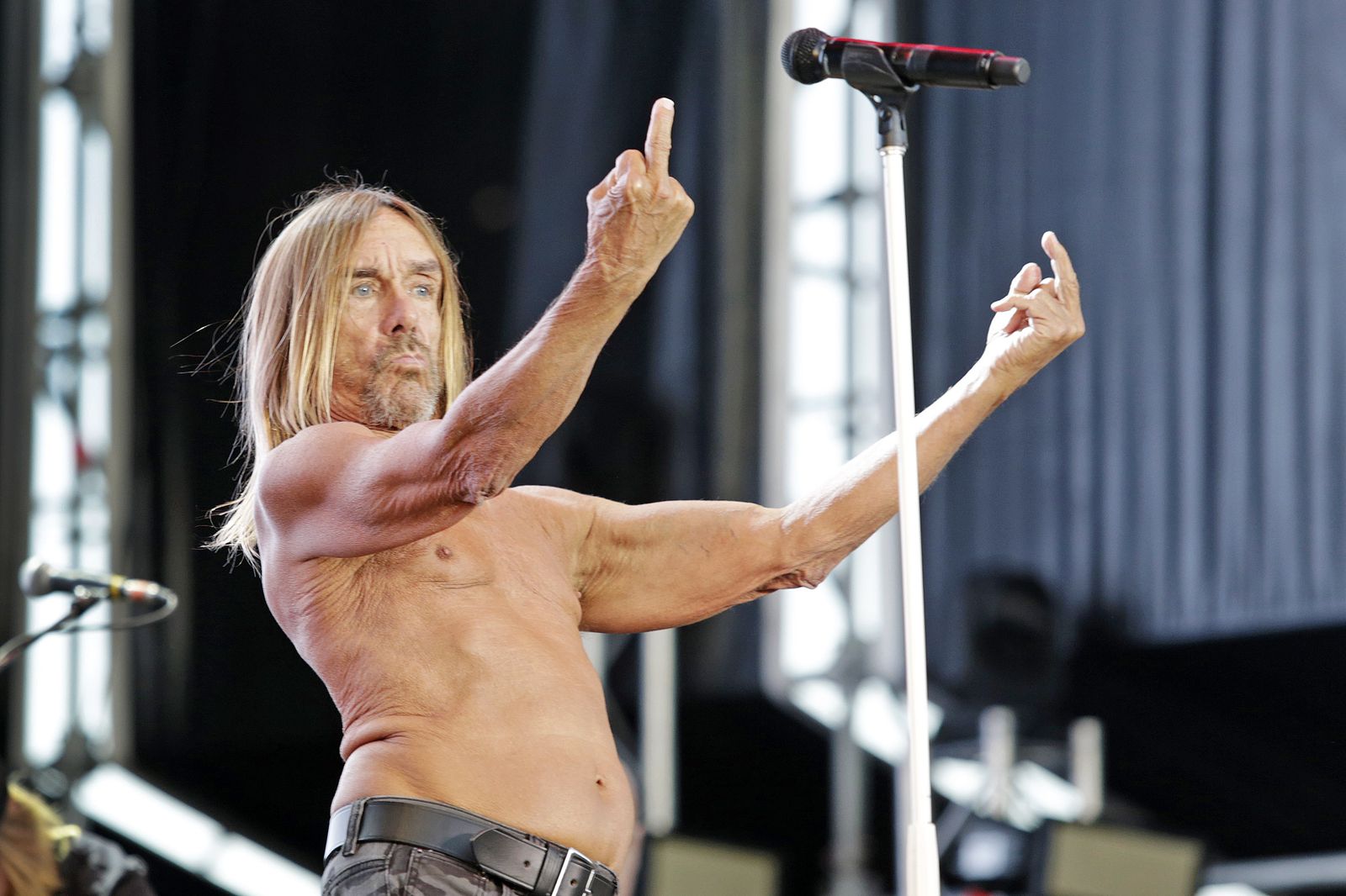 Iggy Pop sacude  el Motor Circus