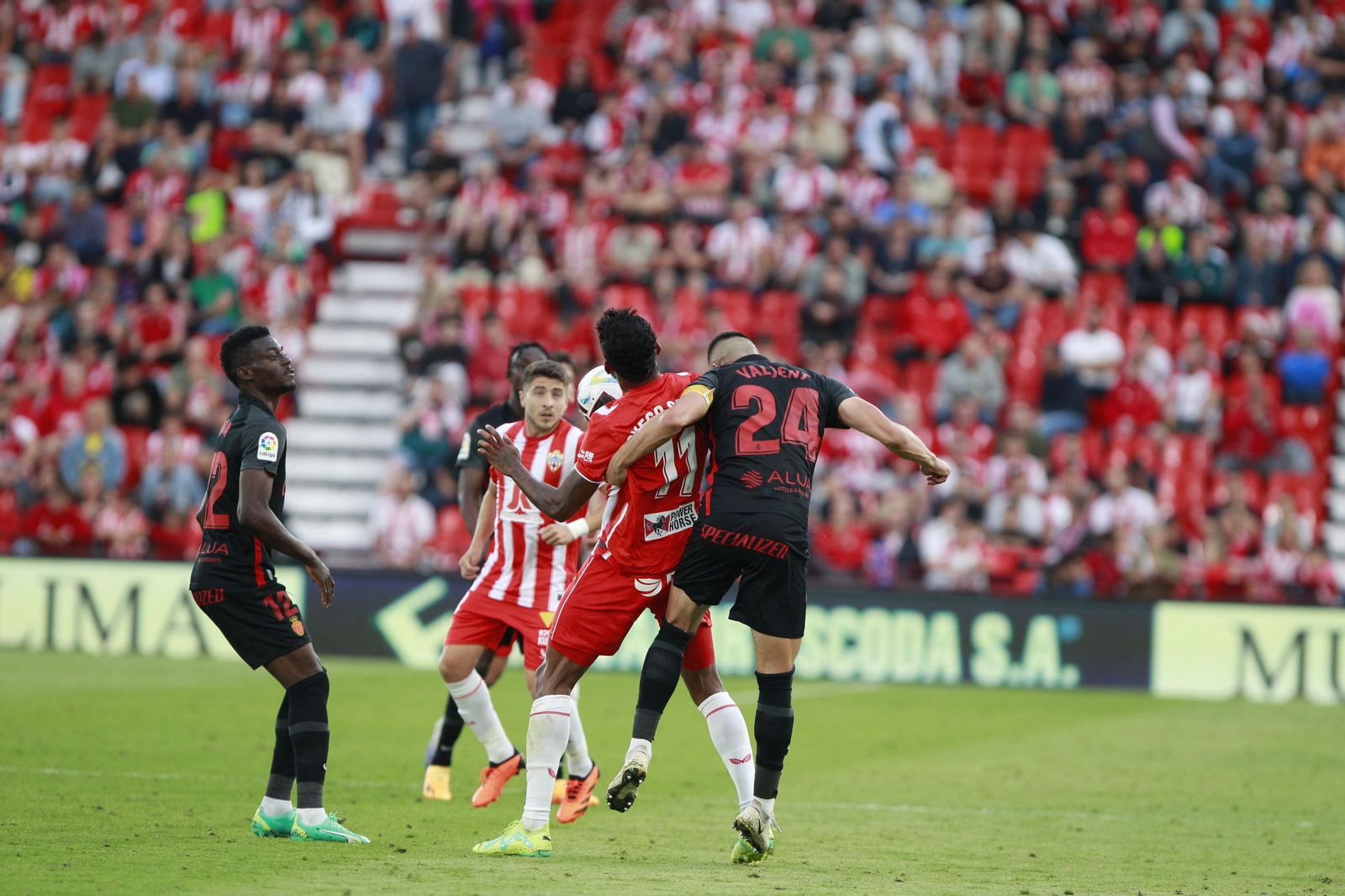 Imágenes del partido U.D. Almería-R.C.D. Mallorca