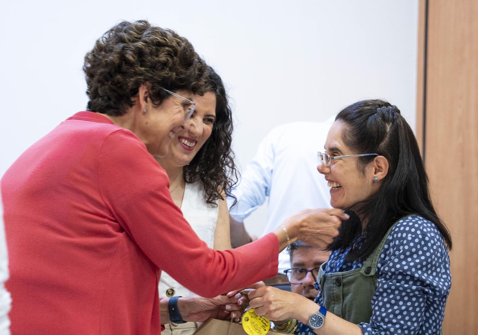 Las imágenes del acto de iniciación del Camino de Santiago de FAAM en Almería