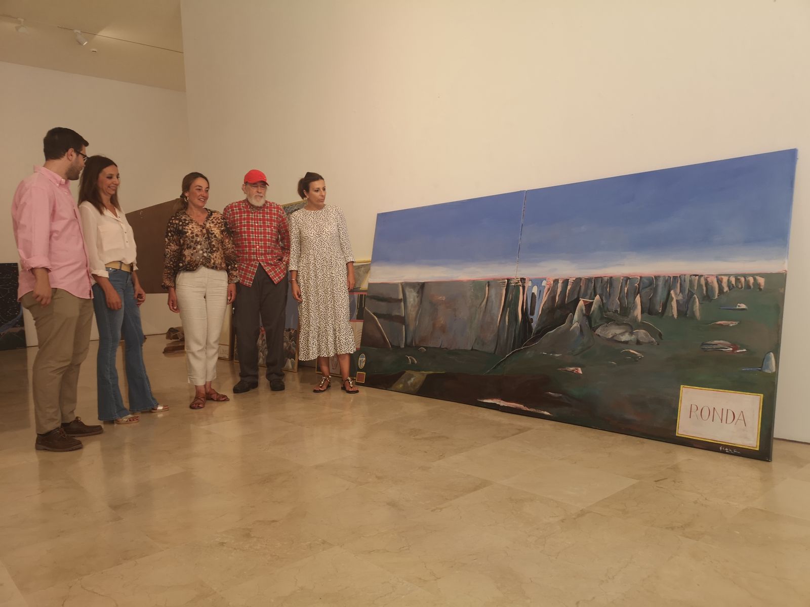 Una de las obras donadas