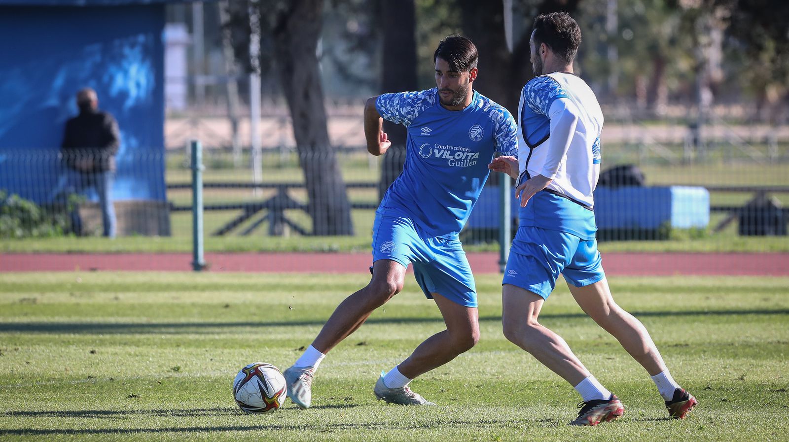 Entrenamiento del Xerez DFC en el Pepe Ravelo