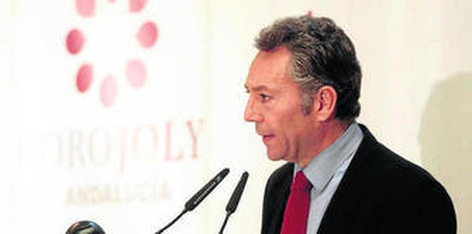 José Joly, presidente del Grupo Joly,  presenta a Mario Fernández.