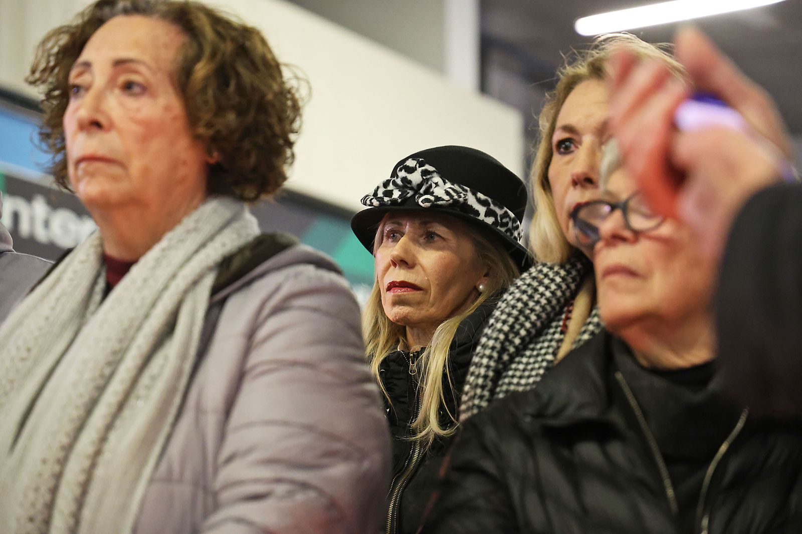 Las fotografías de la vigilia por los fallecidos en el accidente de tren  de Adamuz