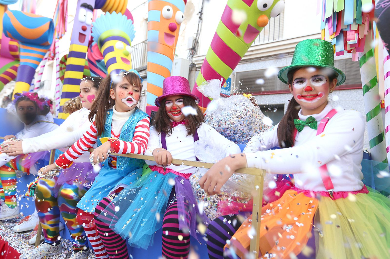La Cabalgata de Carnaval de Chiclana, en imágenes