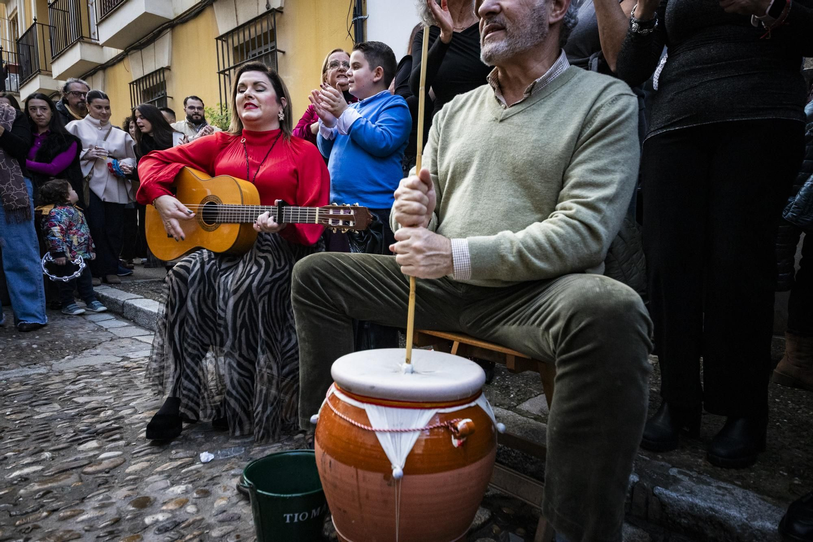 Imágenes de zambombas del día 13 de diciembre en Jerez