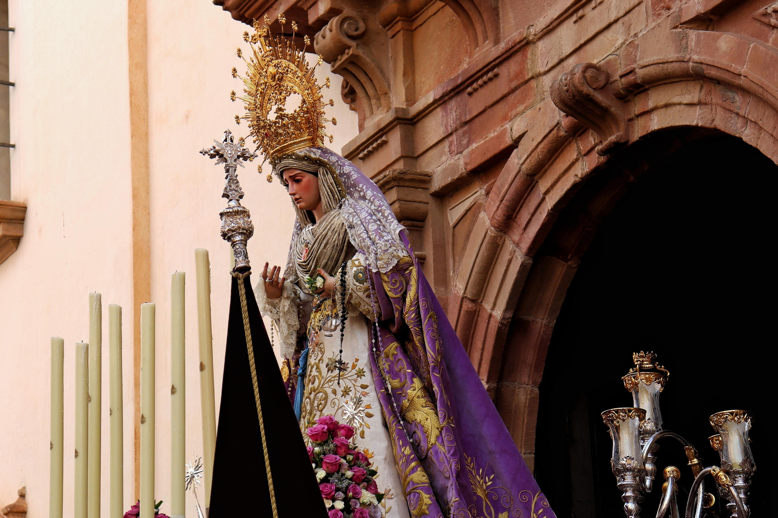 Estas son las imágenes que han procesionado este domingo de traslados.