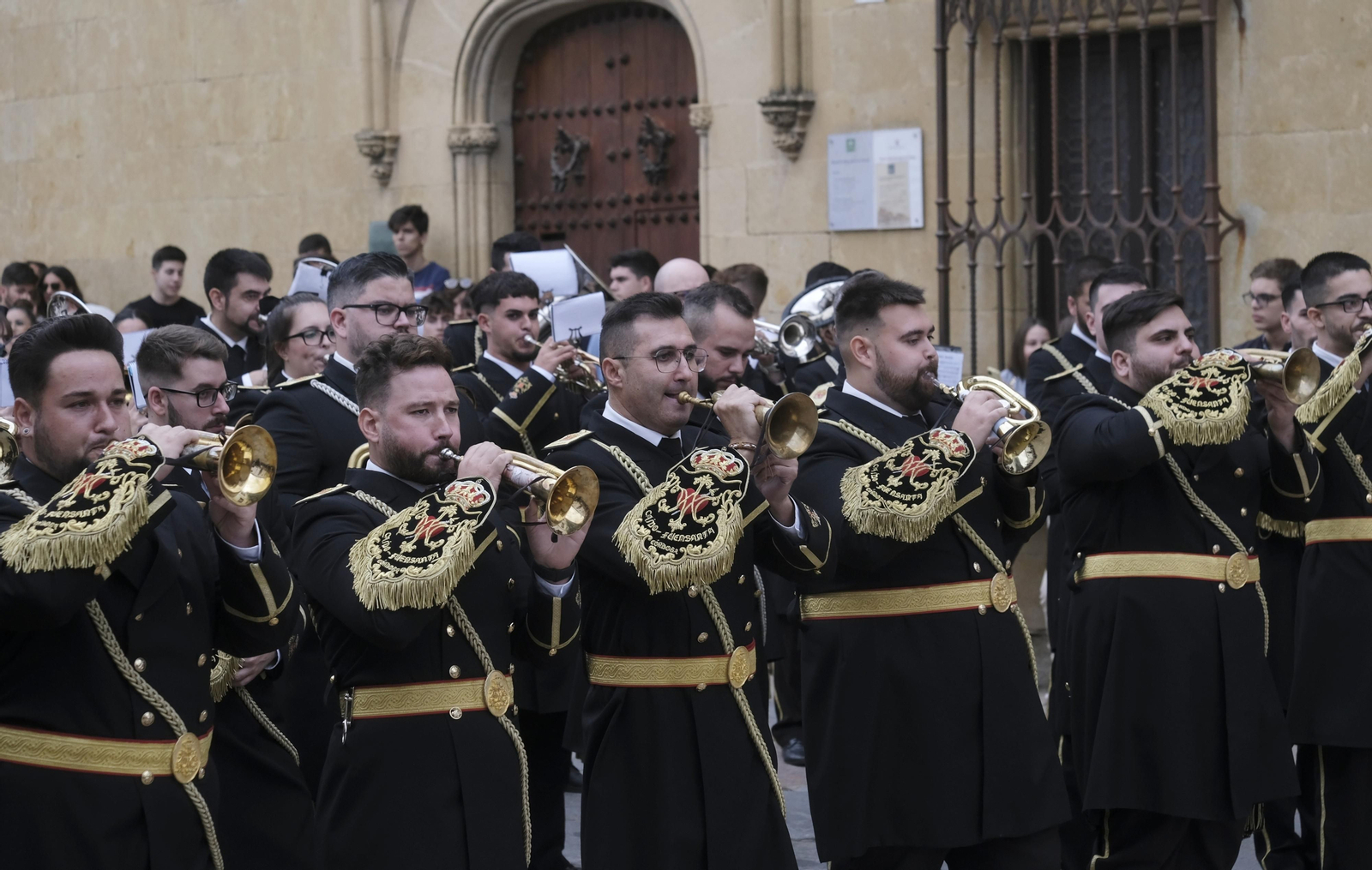 Las bandas de música de Córdoba tocan por San Rafael, en fotografías