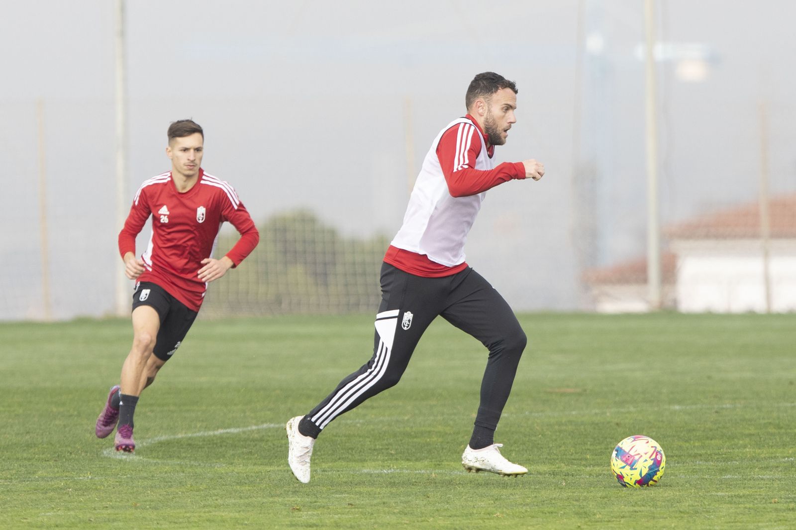 El entrenamiento del Granada CF en imágenes