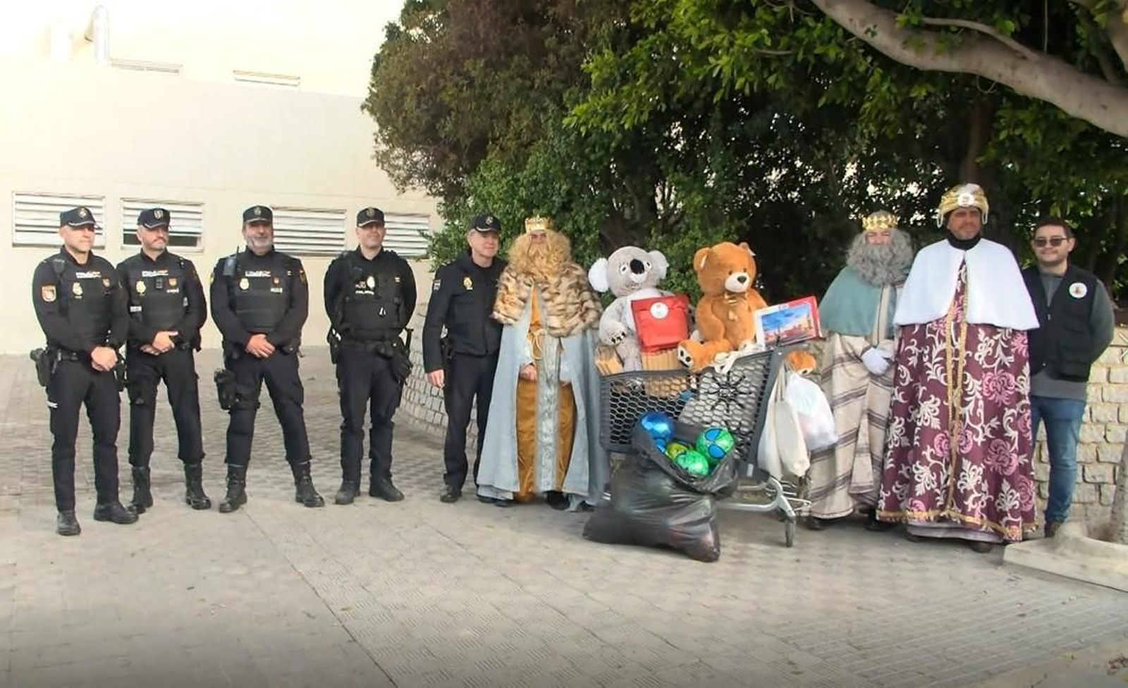 Navidad Azul en el Hospital de Puerto Real