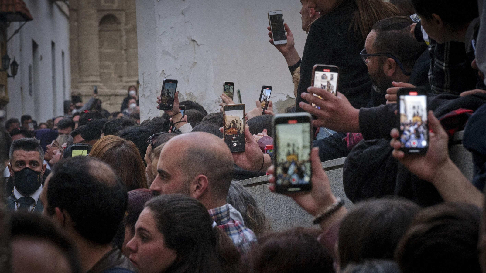 Nazareno de Santa María en la Semana Santa de Cádiz 2022