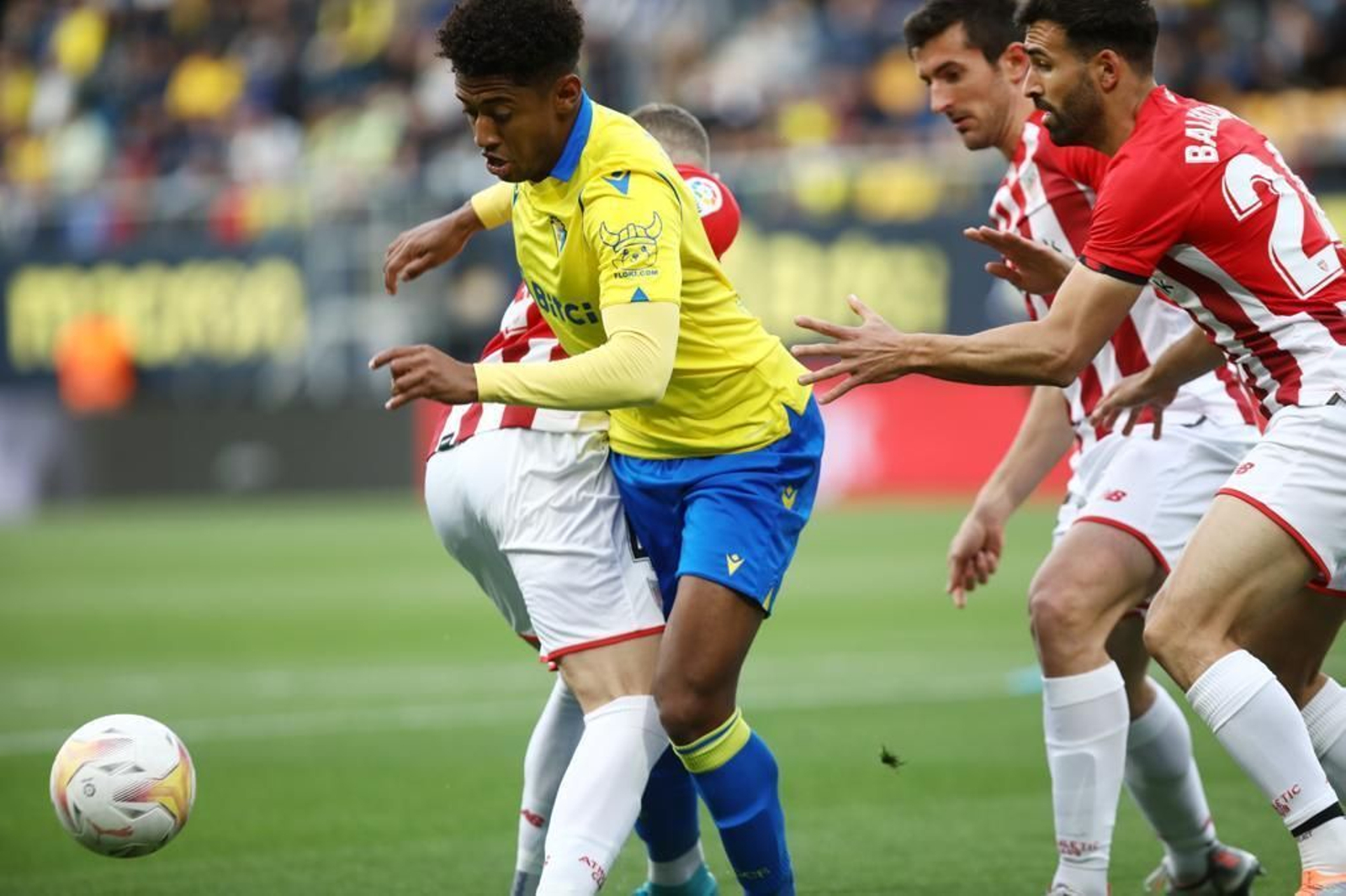 Imágenes del Cádiz CF - Athletic de Bilbao