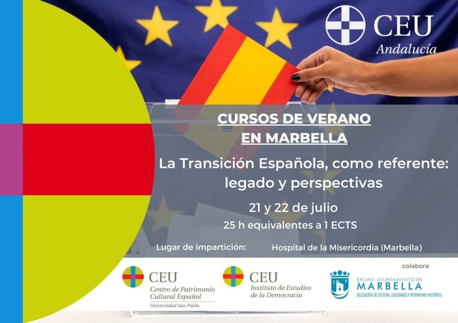 Cartel de presentación del curso.