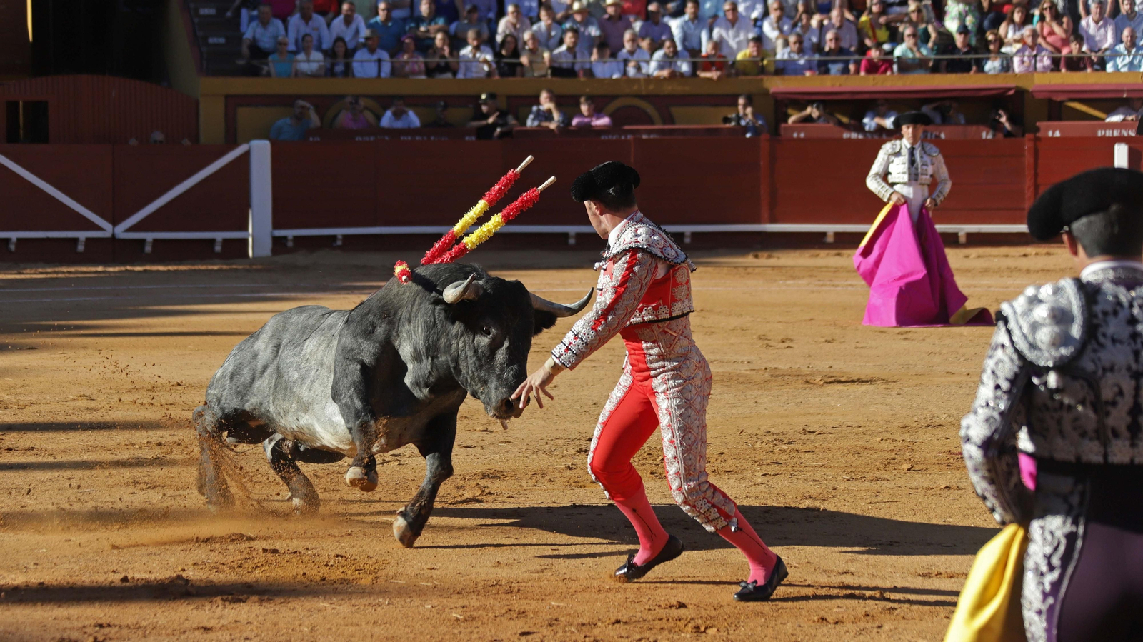 Fotos de la corrida del sábado de la Feria Taurina de Algeciras: Ferrera, Chacón y López Simón