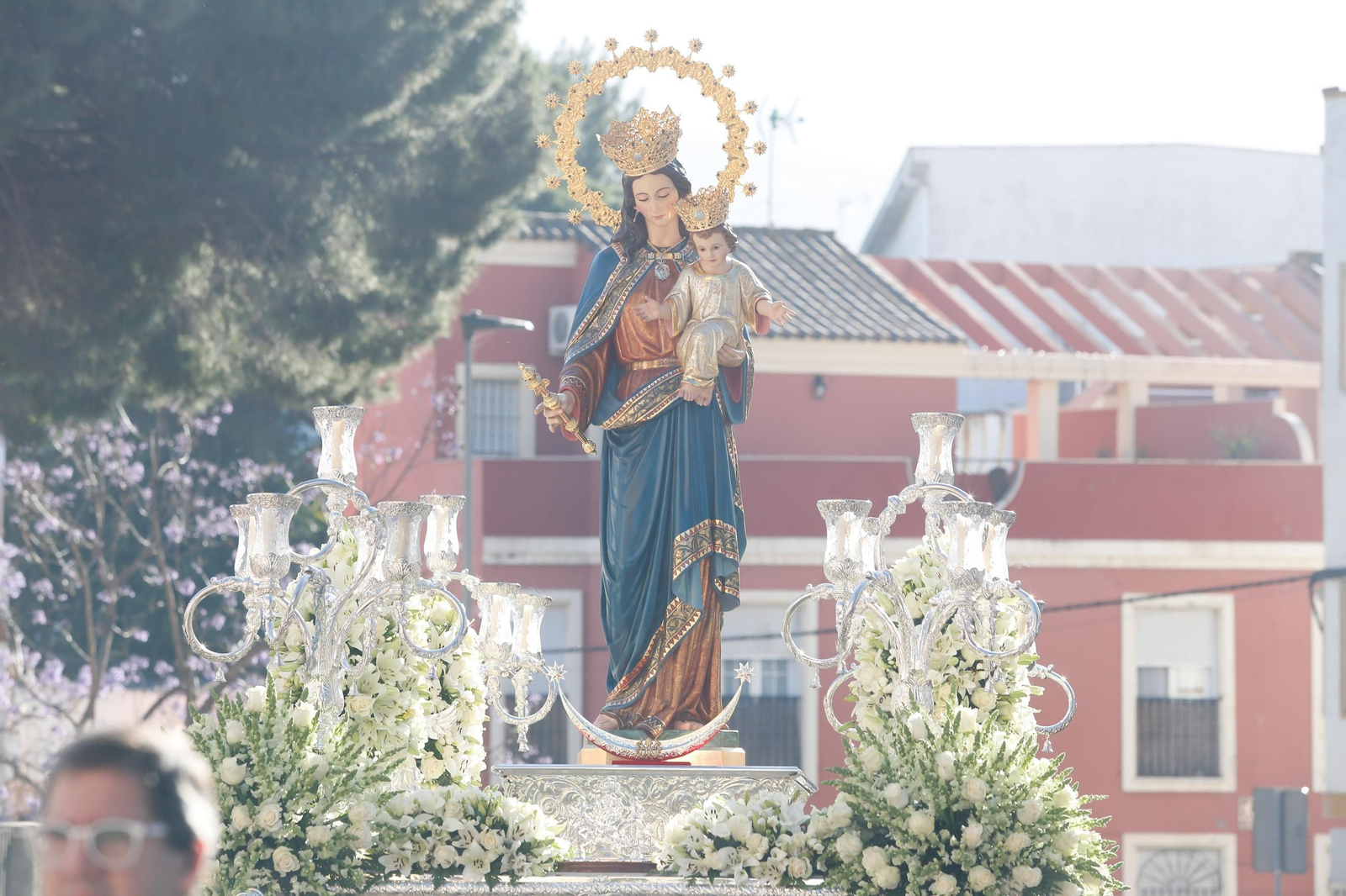 Las fotos de la procesión de María Auxiliadora en Algeciras