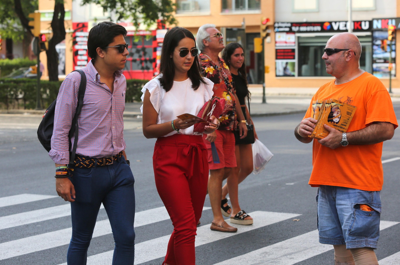 Ambiente en la Plaza de Toros de la Merced