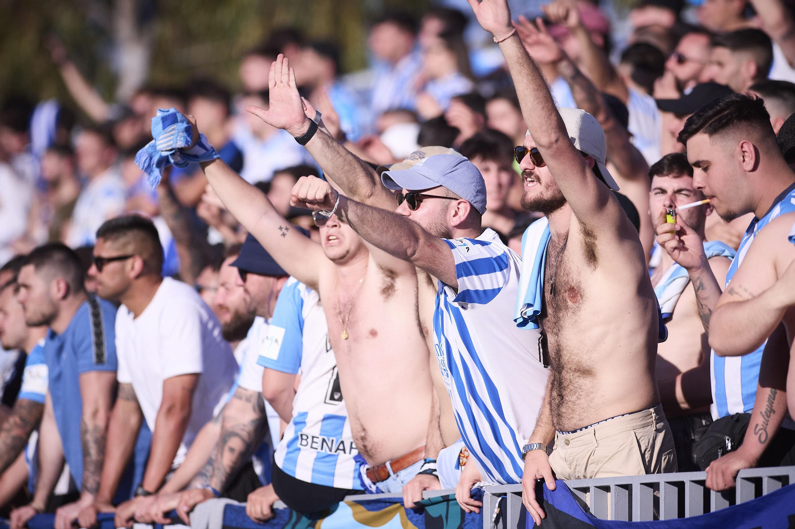 El Atlético de Madrid B - Málaga CF, en fotos