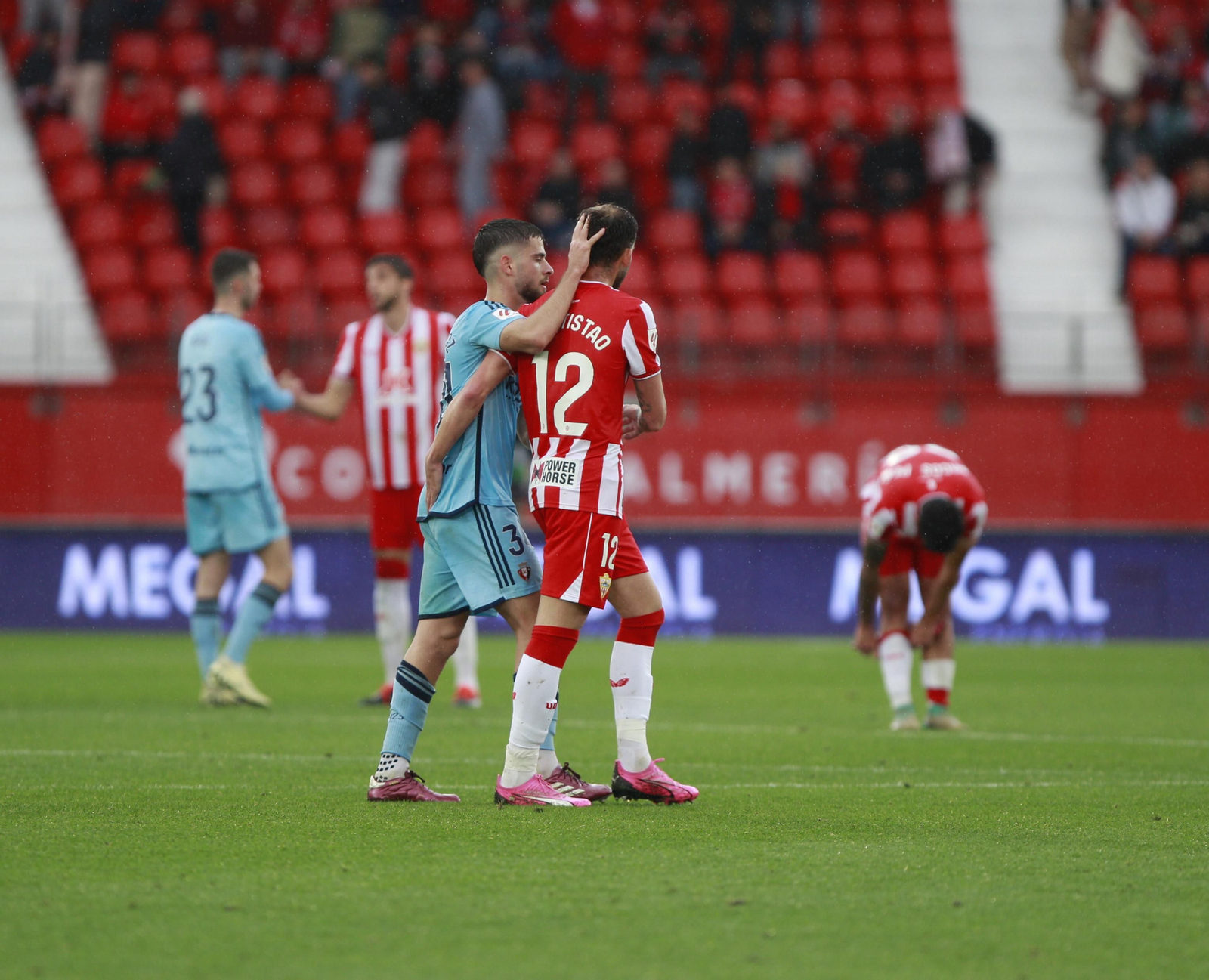 Las mejores imágenes del partido de fútbol U.D. Almería-C.A. Osasuna