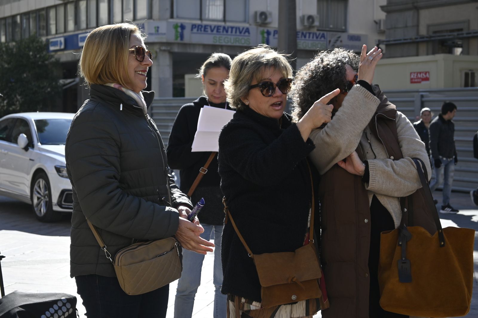 Imágenes de la lectura del llamamiento, del Día Mundial contra el Cancer.