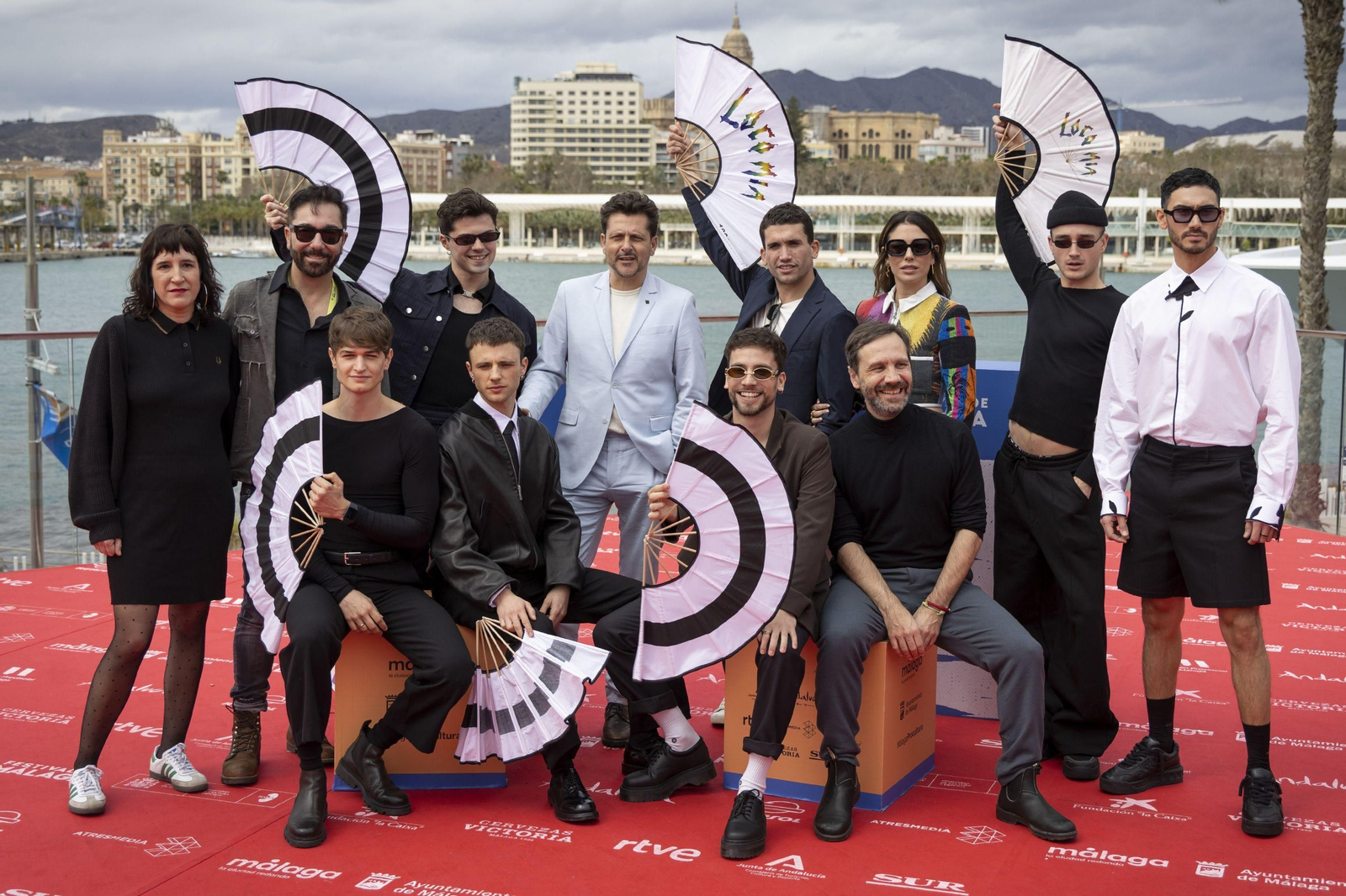El reparto de 'Disco, Ibiza Locomía'. El reparto de 'Disco, Ibiza Locomía'.