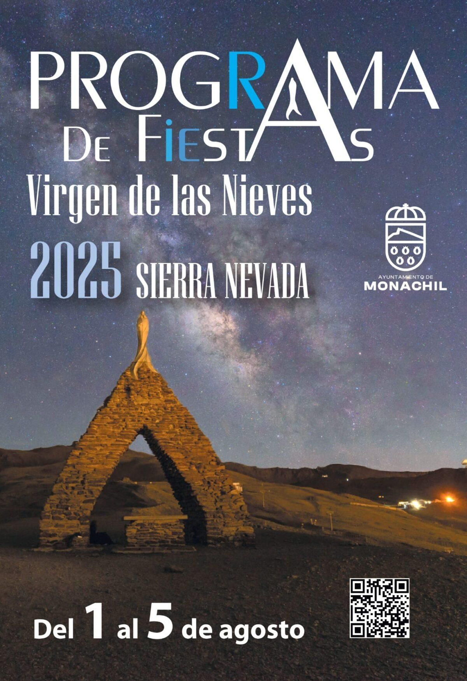 Cartel oficial de las Fiestas de Monachil y Sierra Nevada 2025. Cartel oficial de las Fiestas de Monachil y Sierra Nevada 2025.